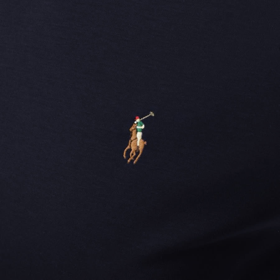 Alternative Image for ProductRalph Lauren Pima Crew Neck T Shirt Navy3